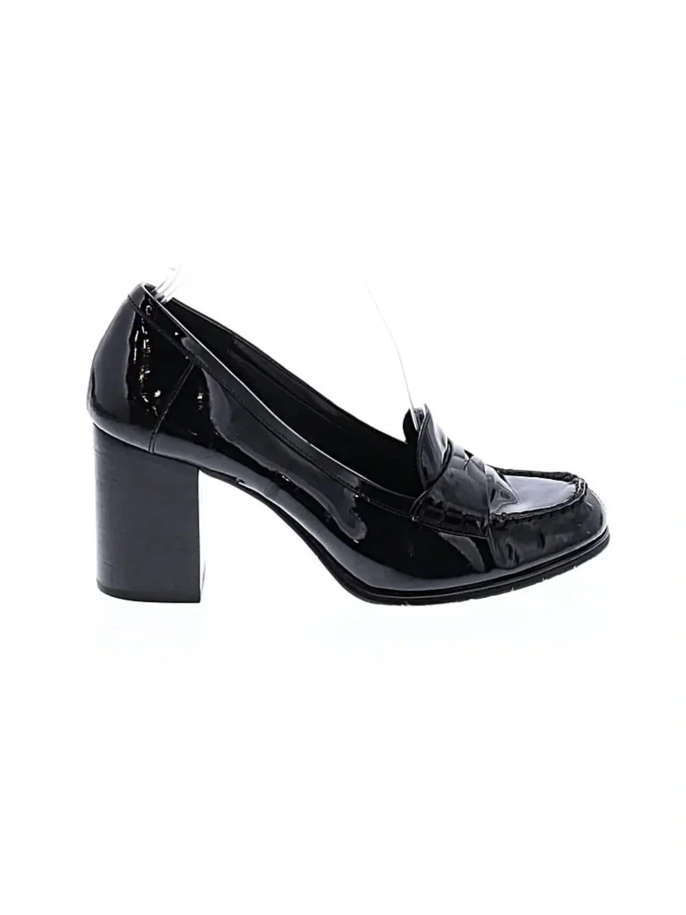 Michael Kors Buchanan Mid Loafer Women’s Black Patent Shoes US 5.5M NIB